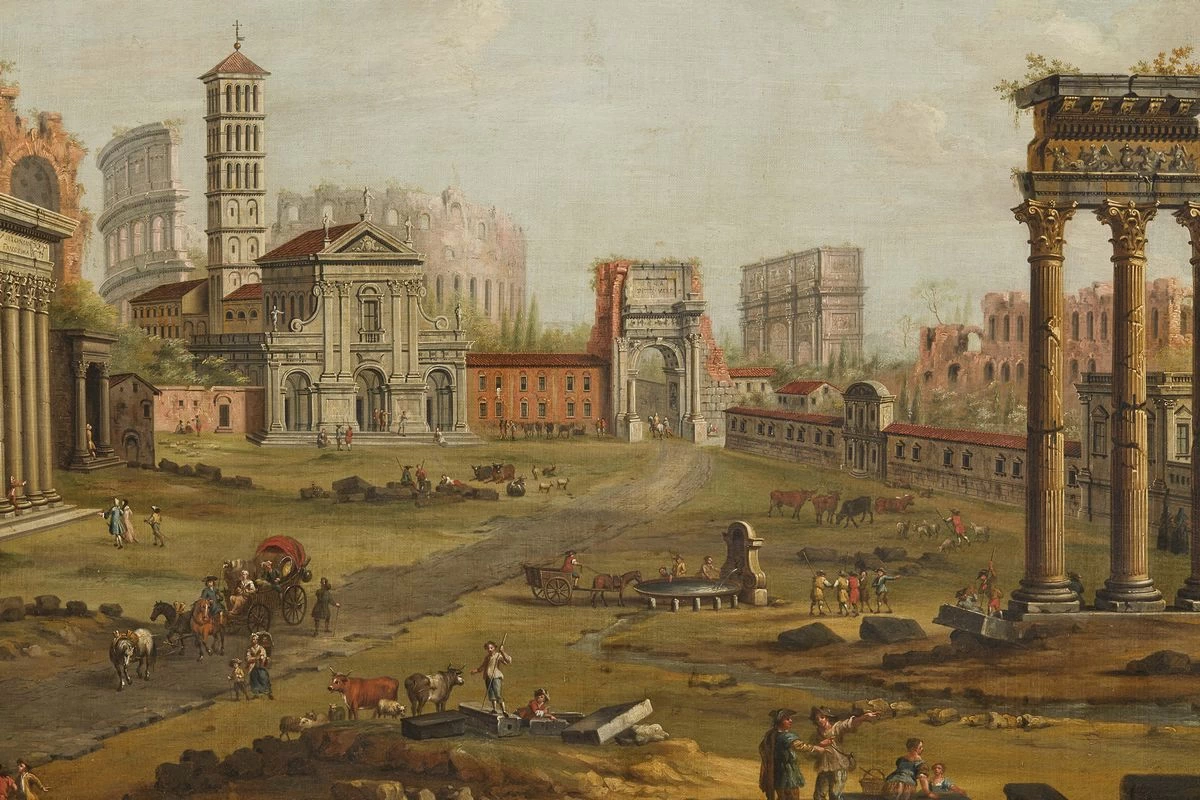 Veduta di campo Vaccino